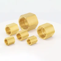 brass copper pipe joint hexagon joint hose quick joint internal thread 18 14 38 12 34 bsp water gas fuel