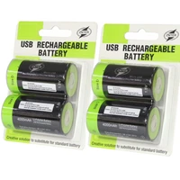 4pcs znter 1 5v 4000mah battery micro usb rechargeable batteries d lipo lr20 battery for rc camera drone accessories