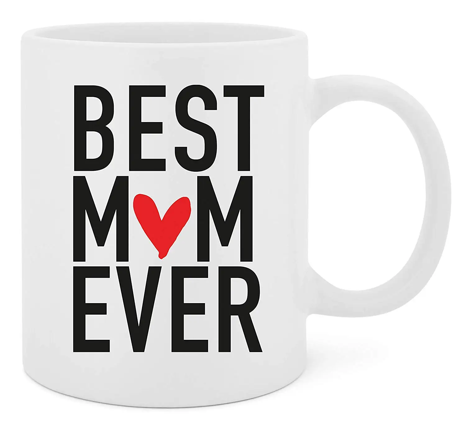 

Best Mom Ever 11 Oz Ceramic Glossy Coffee Mug Mama Mother Gift Mug