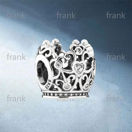 

791580CZ Princess Crown Charm