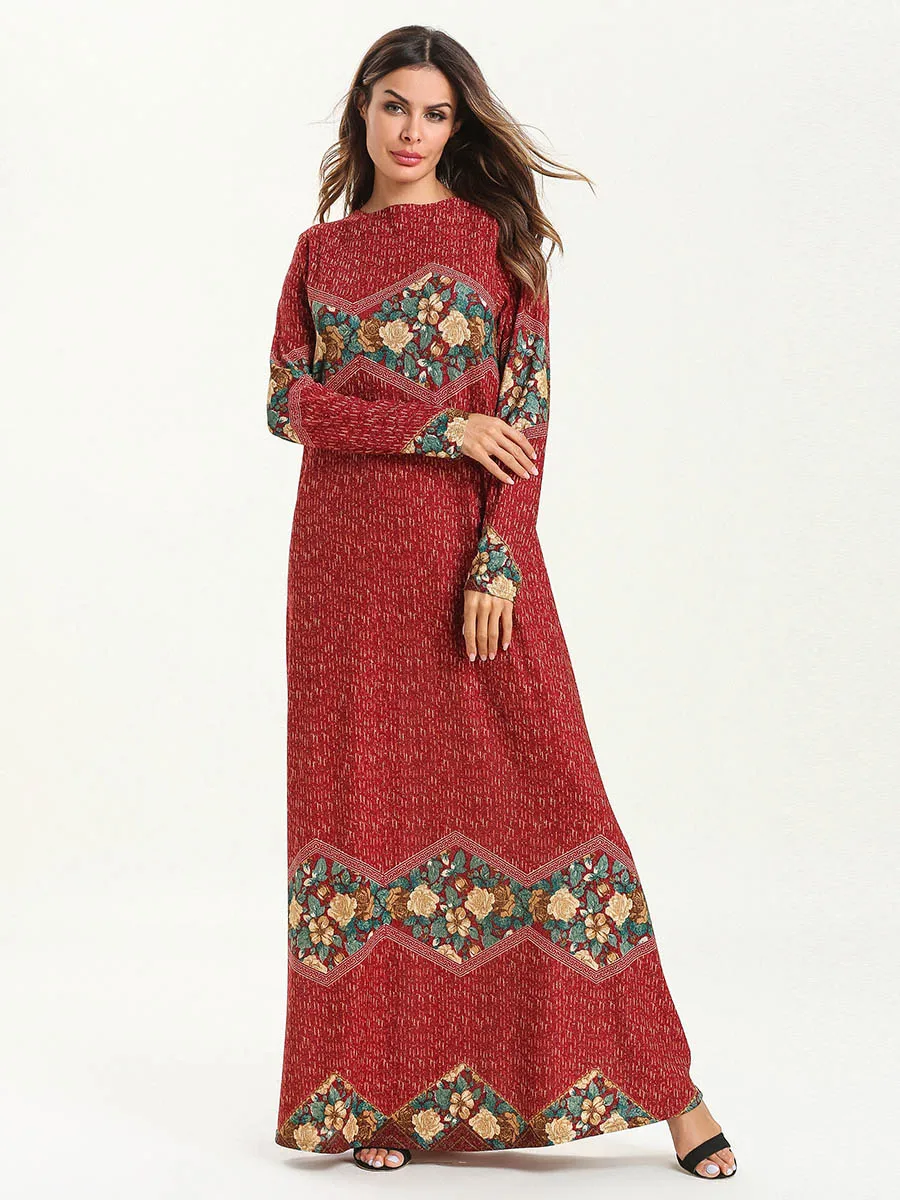 BNSQ Muslim Arabic Islamic 2019 Dubai Kaftan Abaya Moroccan Middle Eastern Morocco Indonesia Dress Oversized Casual Robe | Тематическая