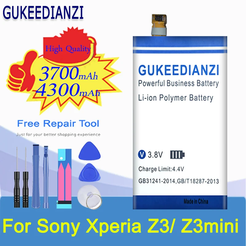 Мобильный телефон батарея LIS1561ERPC для Sony Xperia C4 E5333 E5363 E5306 E5303 Z3 L55 L55T L55U Verizon z3v замена
