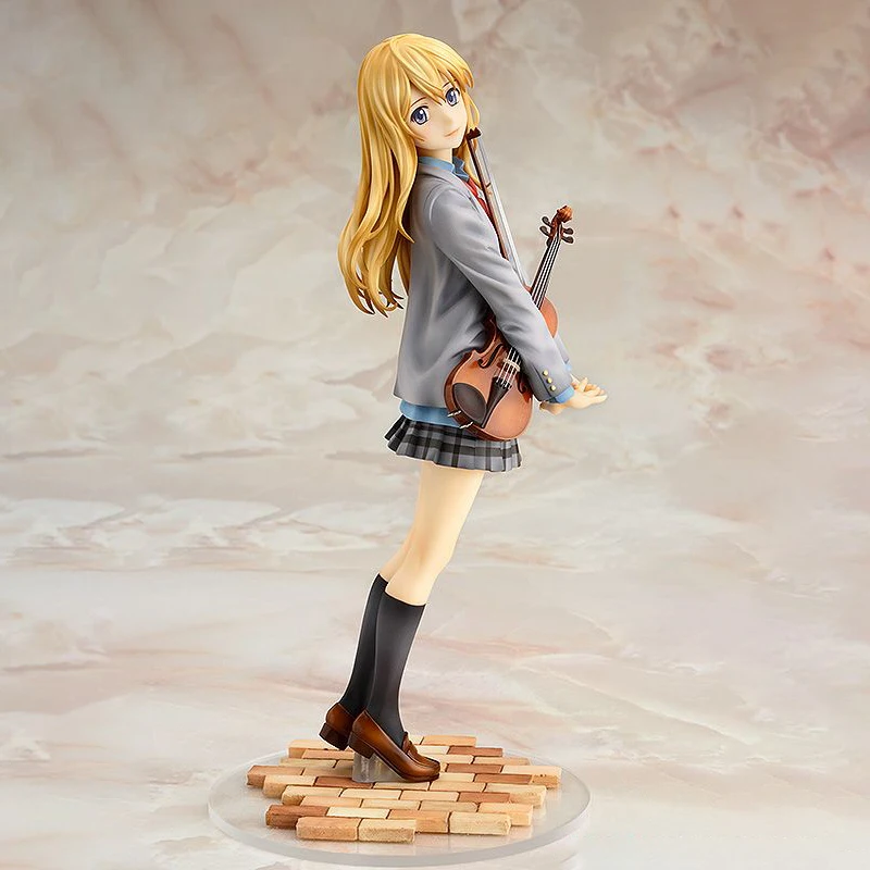 Японская экшн-Фигурка Your Lie в апреле Kaori Miyazono ПВХ Аниме фигурки сексуальная
