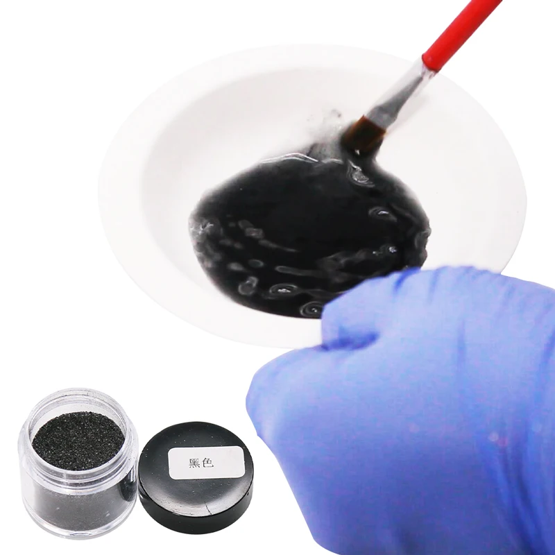 Краситель для ткани черный пигмент 10 г краситель одежды перьев бамбука яиц.