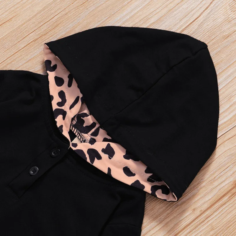 Осенние комплекты одежды для маленьких девочек толстовка с длинным рукавом и