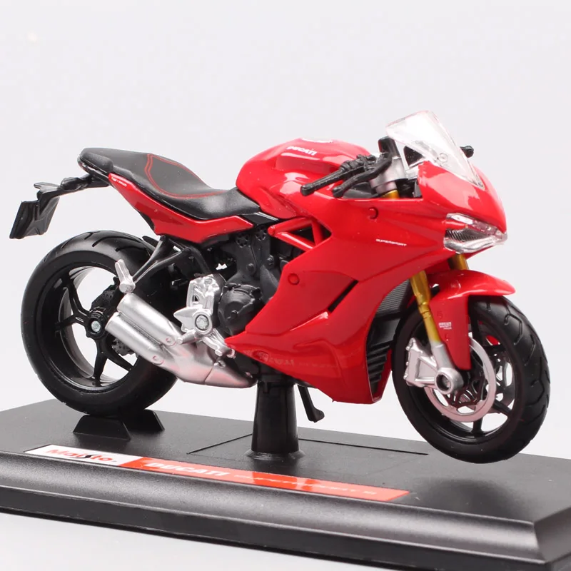 Модель мотоцикла Maisto 1 18 Ducati SuperSport S Литые и игрушечные автомобили гоночный
