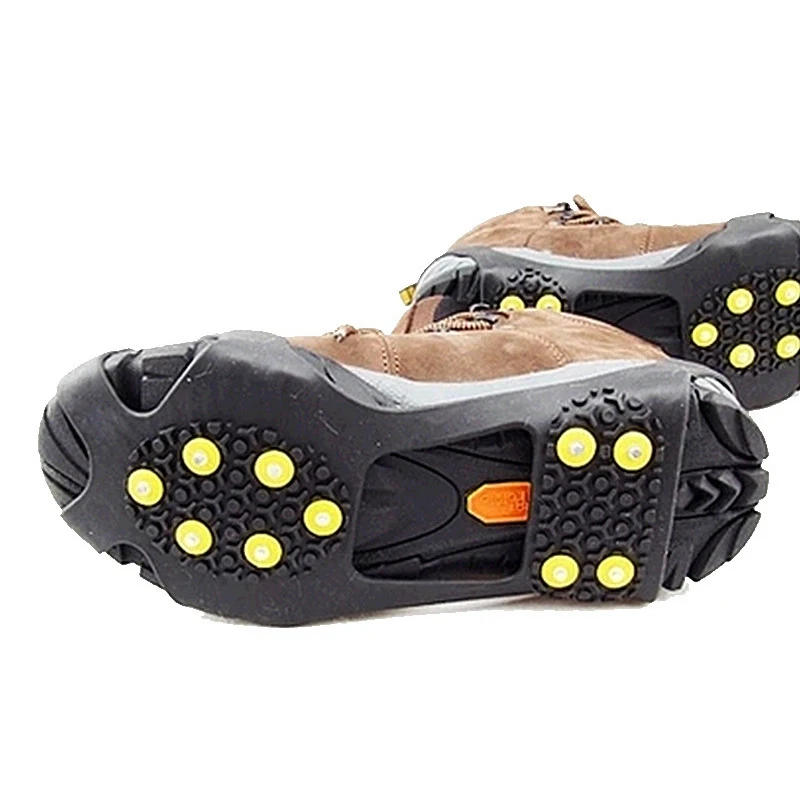 Новинка 1 пара обуви ледяной захват для зимней альпинистской зимние Шипы