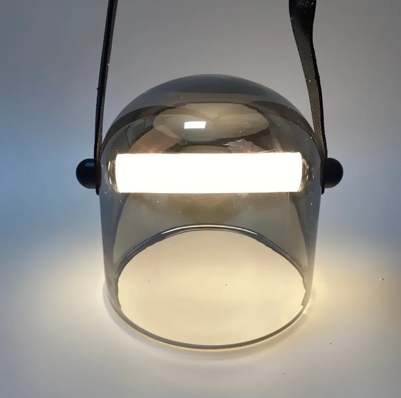 

Modern Glass Pendant Lights Fixture Luminaire Smoky Kitchen Dining Room Hanging Lamps Shop Suspension Lighting Home Decoration