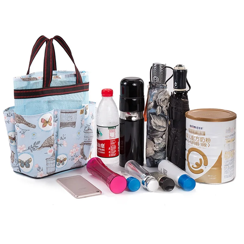 Быстросохнущие сумки для хранения цветов и птиц подвесная Сетчатая Сумка ванной