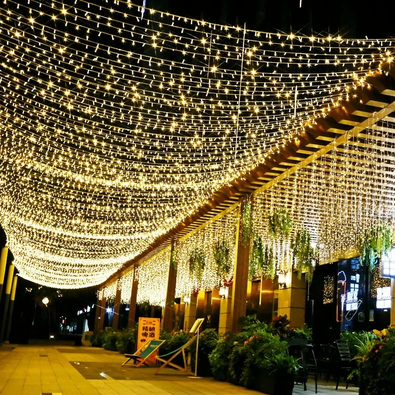 

3m Christmas Atmosphere Crown Lights, Valentine's Day Romantic Confession Products, Hotels,Outdoor Courtyards, Home Decorations,