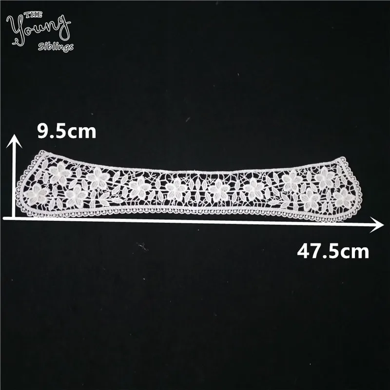 Новое поступление вышивка аппликацией сделай сам кружевной воротник Венеция