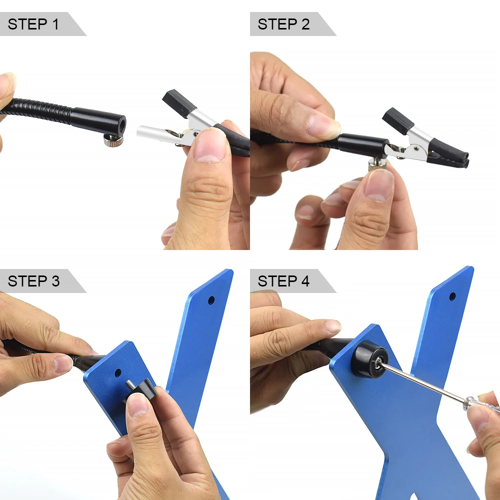 Toolour 3X лупа USB СВЕТОДИОДНЫЙ светильник для сварки третьей помощи подставка для паяльника Staion для ремонта DIY электронная печатная плата
