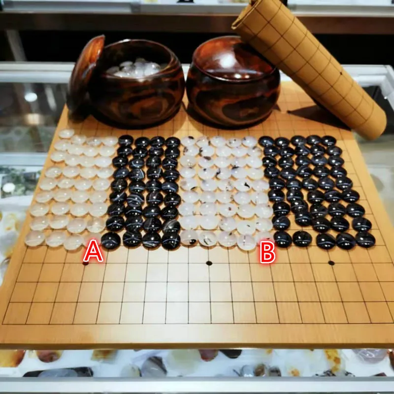 Элитный бутик агатовый цветок шахматы деревянная коробка пять шахматных коробок