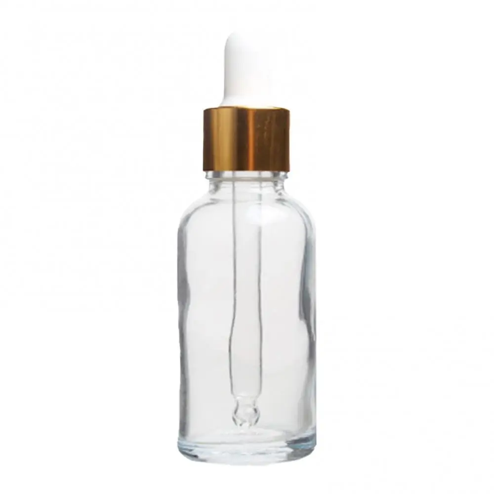 

Clear Dropper Bottle Glass Essential Oil Liquid Aromatherapy Perfume Container essential Essential Liquid Refillable Bottles