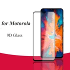 Защитная пленка для экрана Motorola Moto G30 G20 G50 G60 G100 9D, закаленное стекло с черными краями, для Moto G10 Play G9