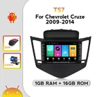 Автомагнитола HD 1280*720 на Android с GPS для Chevrolet Cruze 2009-2014, автомагнитола, мультимедийный видеопроигрыватель, Автомагнитола для Carplay, навигация, BT, FM