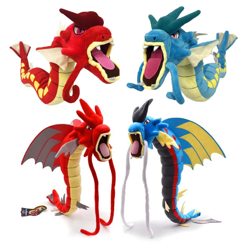 Популярный мультяшный плюшевый Magikarp Evolution Gyarado Mega Gyarados Pokemones мягкие плюшевые