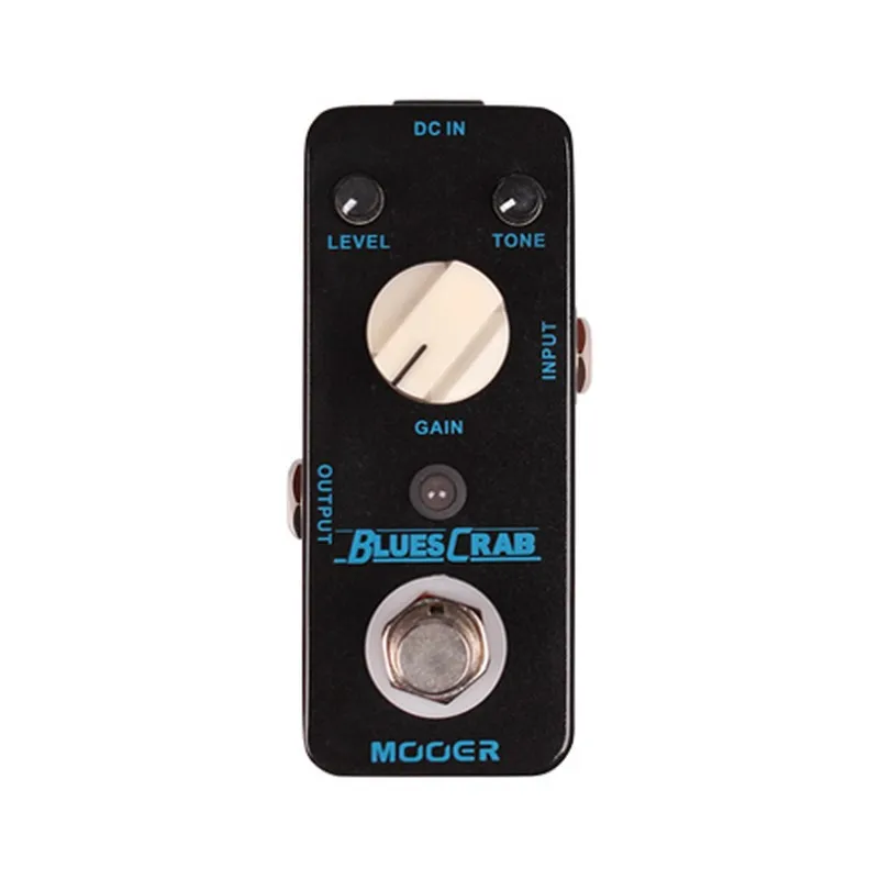 MOOER BLUES CRAB Blues Overdrive Guitar Effect Pedal True Bypass Electric Guitar Pedals Full Metal Shell Guitar Accessories enlarge