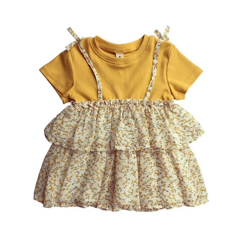 

Summer Girl Dress Children Sundress Polka Dot Toddler Dresses for Kids Girls Clothing