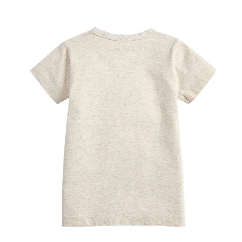 

kids tees girls boys summer cotton cartoon fashion unicorn children clothes 2020 New baby girls t shirt dinosaur tops