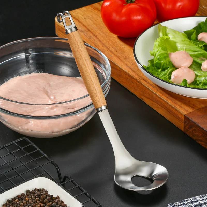 Антипригарная креативная ложка для приготовления мясных шариков с