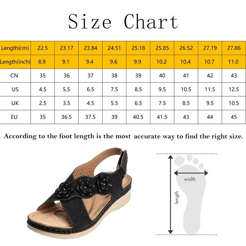 

Women Flat Sandal Flowers Hollow Platform Wedges Gladiator Open Toe Buckle Shoes Female Casual Women's Flat Platform Beach Shoes