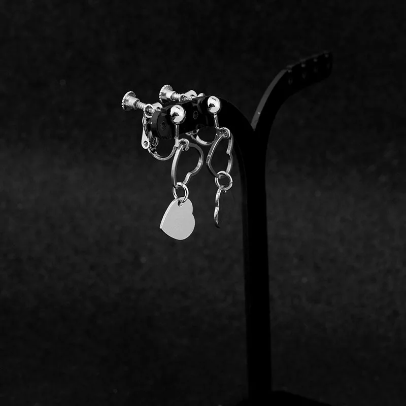 Серьги-гвоздики Bangtan для мужчин и женщин в Корейском стиле из нержавеющей стали