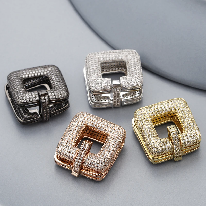 Микрозакрепка циркониевые пуговицы застежки-крючки винтовые застежки для