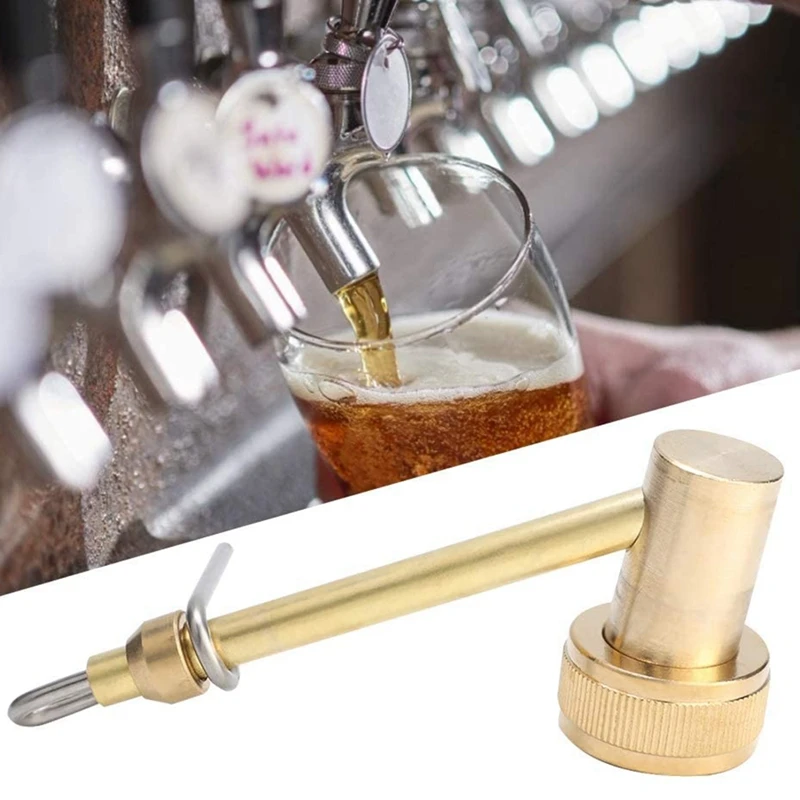 Beer Faucet Jet Carboy and Bottle Washer Brass Adapter Homebrew Brewing Bottles | Дом и сад