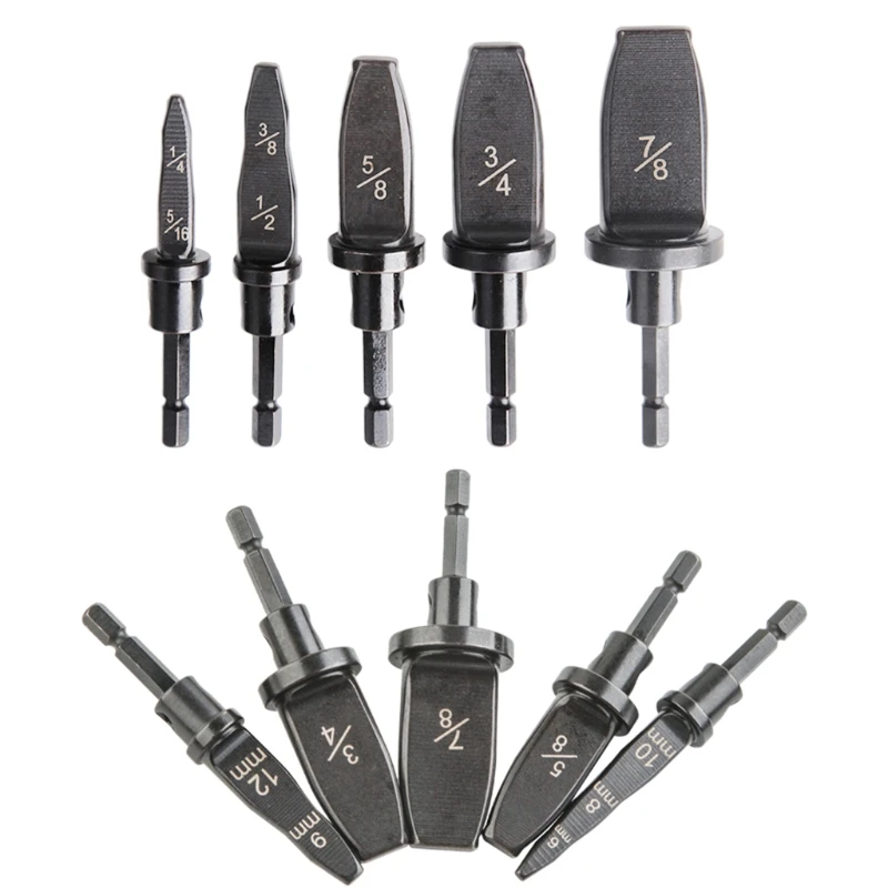 

Copper Pipe Swaging Tool Cross Screwdriver Drill Bit Aluminum Tube Expander DIY