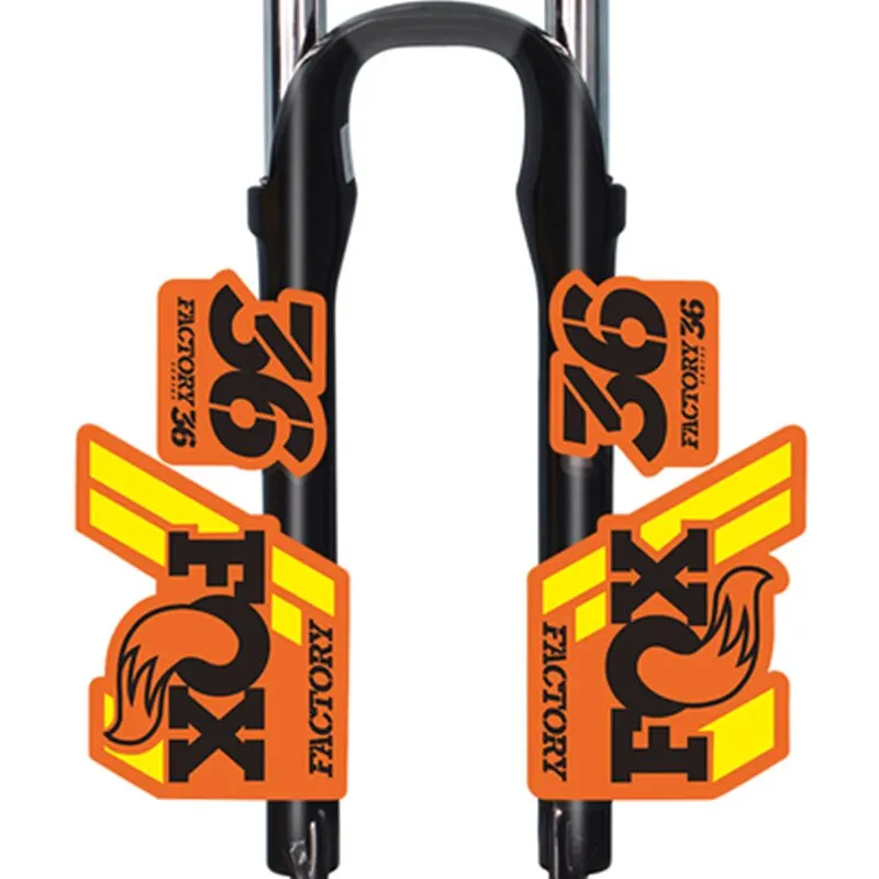 

2018 fox float factory 36 mountain bicycle fork stickers MTB speed down mountain fox 36 Latest front fork decals