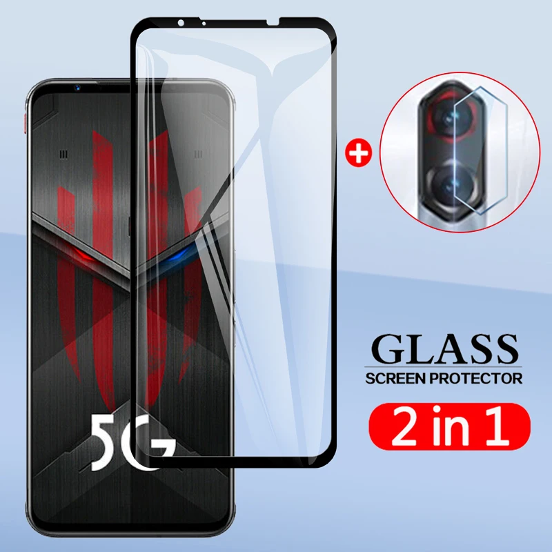 2 в 1 задняя пленка для объектива камеры и защитная экрана закаленное стекло ZTE nubia