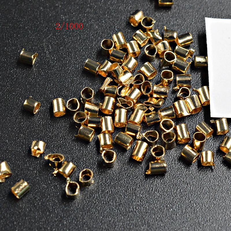 FLTMRH 500 шт 2 0 мм обжимные наконечники пробки позиционирование трубка разделитель