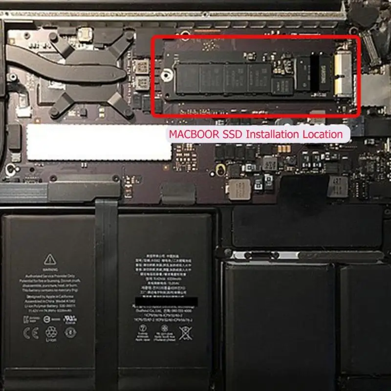 Плата расширения NVMe PCIe M.2 SSD для Macbook Air 2013 2014 2015 | Компьютеры и офис