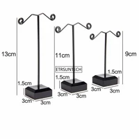 50Set Jewelry Necklace Earring Ring Display Stand Rack Plastic Jewelry Display Holder Rack Jewelry Srorage Organizer
