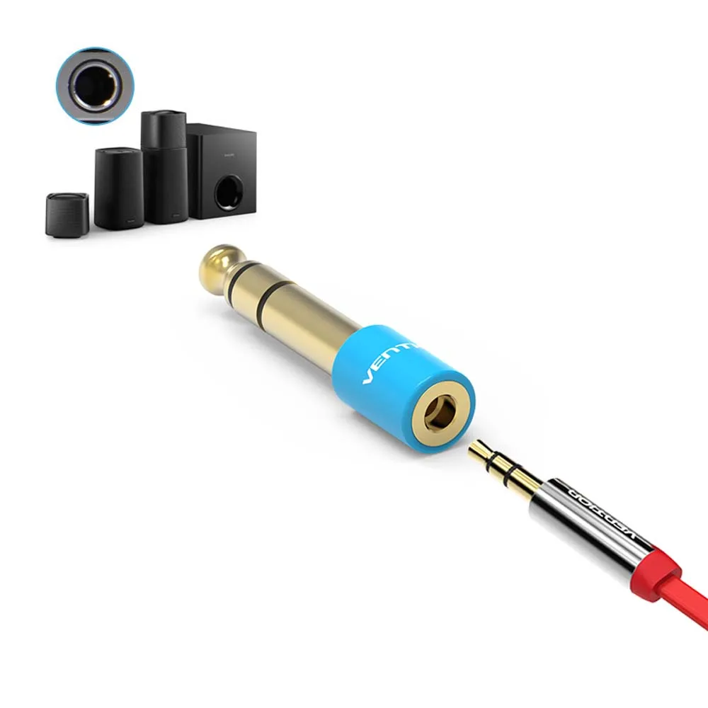 

6.5 mm to Jack 3.5 mm Microphone Audio Plug for Amplifier Speaker Electric Guitar Adapter 6.35 3.5 Aux Cable Converter