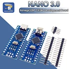 Atmega328 MINI Type-C Nano 3,0 USB V3.0 ATmega328P CH340G 5 в 16 м модуль микроконтроллера для Arduino 328P CH340C CH340