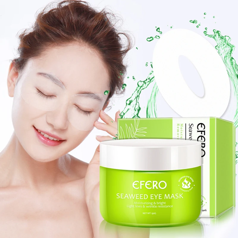 

50/60PCS Collagen Eye Mask Seaweed Eye Patches for Dark Circle Hydrating Eye Pad Anti-Wrinkles Nourishing Eye Care Patches