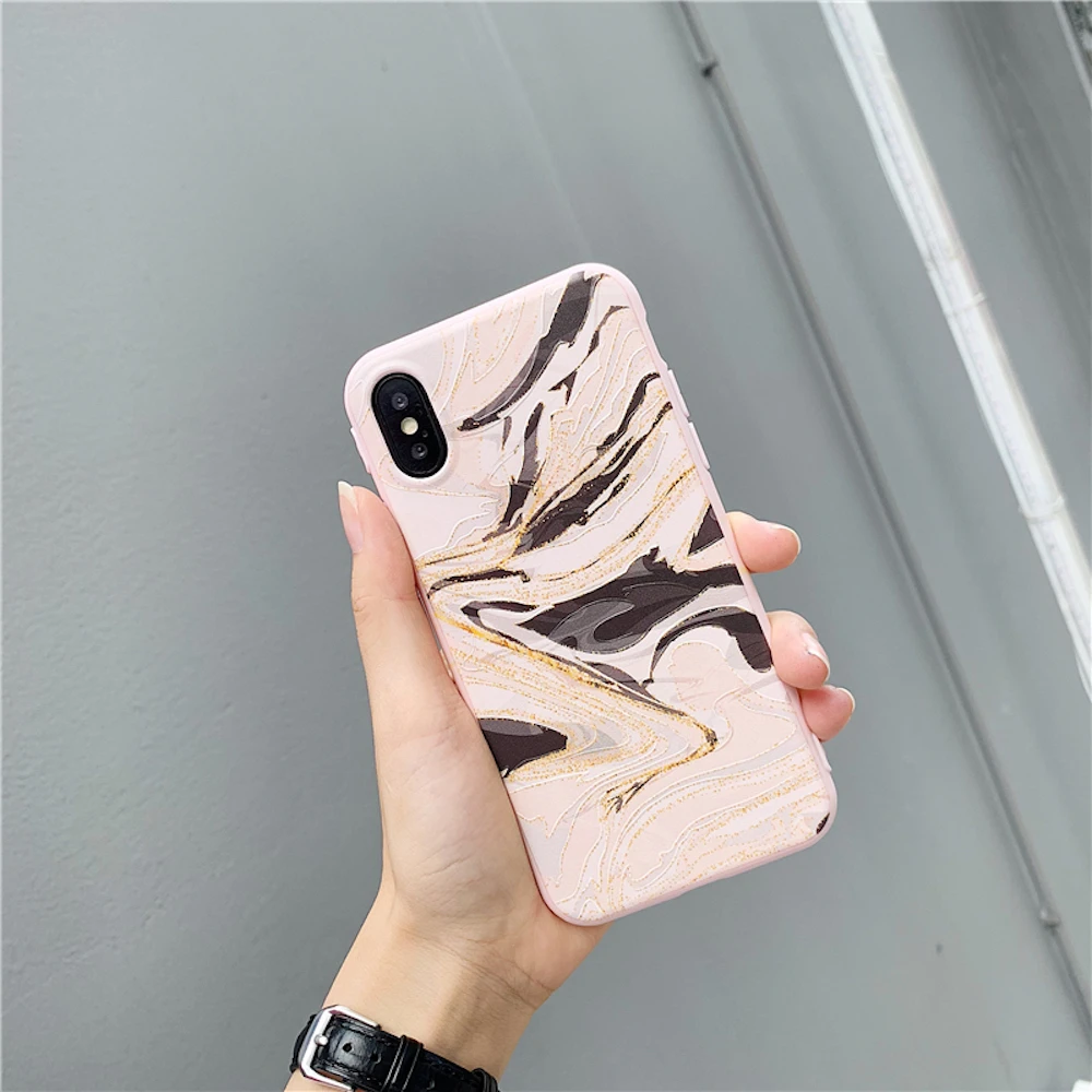 Новый рельефный мягкий чехол с 3D рельефным принтом для iPhone 11 11Pro 11ProMax X Xs XR XsMax 8Plus 8
