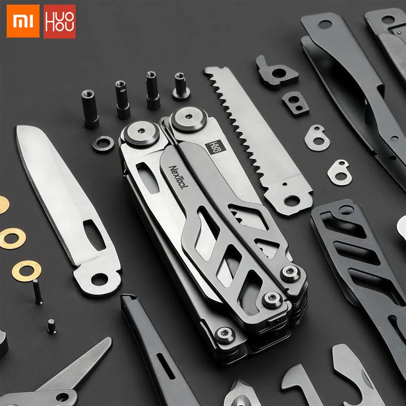 Многофункциональный складной нож Xiaomi Huohou открывалка для бутылок отвертка