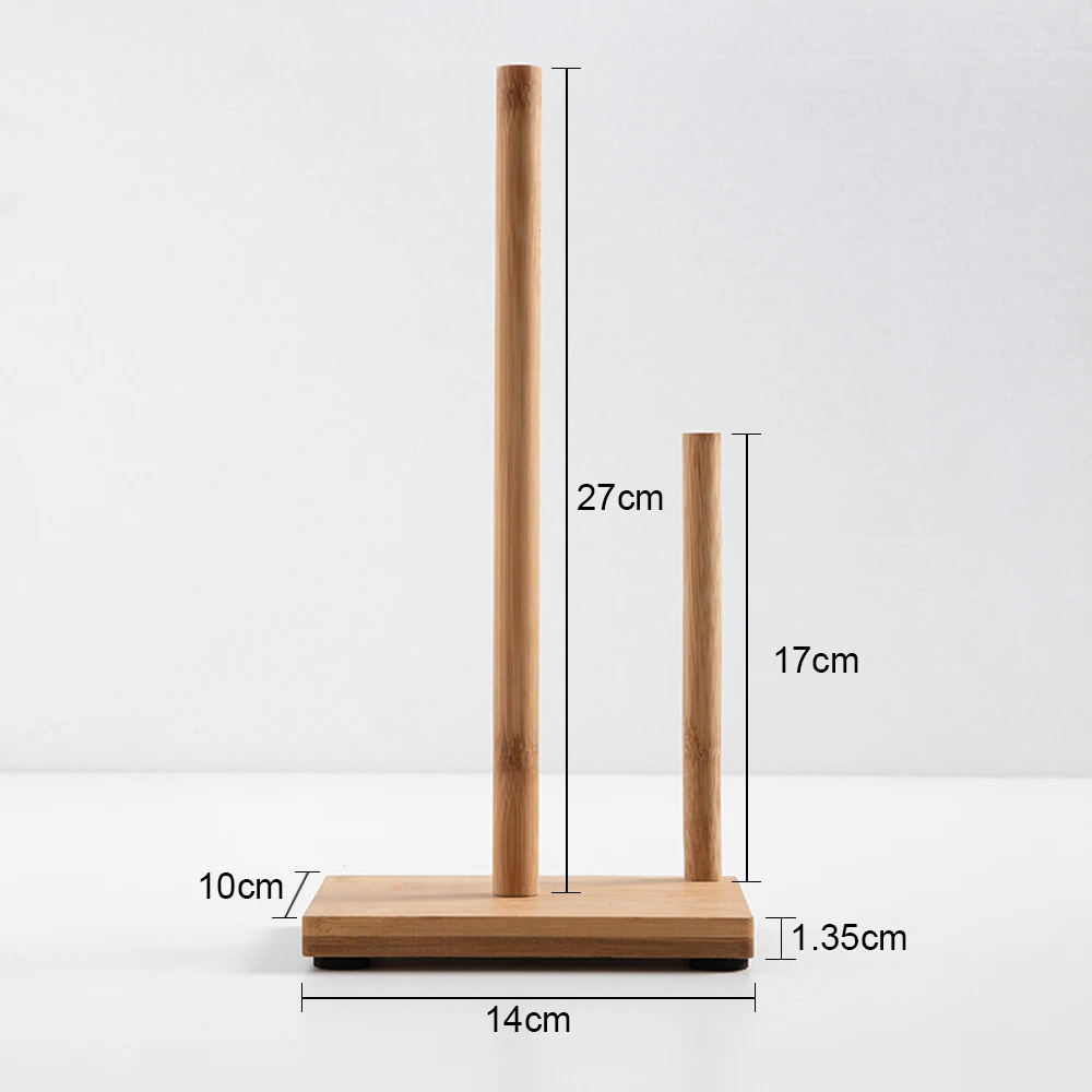 

Vintage Toilet Paper Holder Wood Kitchen Towel Holder for Home Bathroom Equipment Kitchen Rolls Accessories Roll Paper Stand