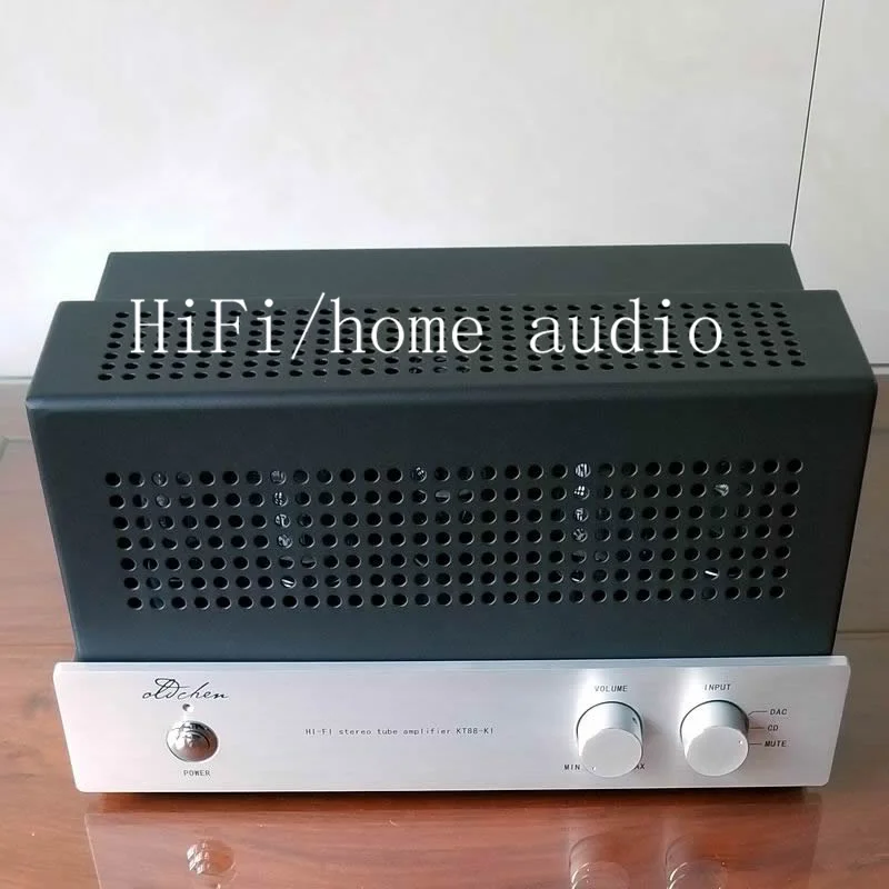 Трубчатый усилитель Oldchen/LaoChen K1 KT88 аудиолампы Bluetooth 5 0 Выходная мощность: 15 Вт × 2 с
