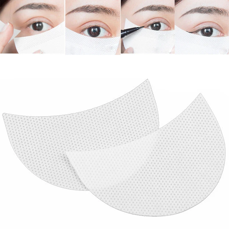 20/40/50 Pcs Eyeshadow Patches Eyelash Pad Soft Eye Shadow Stickers Makeup Isolation Beauty Tools TSLM2 | Красота и здоровье