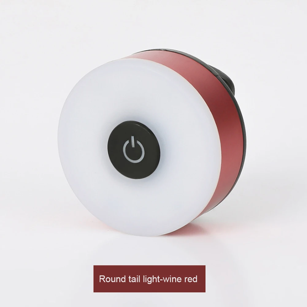 Светодиодный задний фонарь для велосипеда мини с USB зарядкой