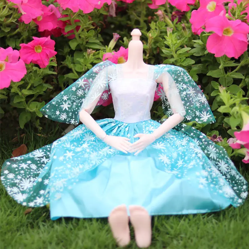 

60cm BJD Doll Clothes Fashion Dress Wedding Princess or Party Dress Doll Clothes Best Gift for Girl