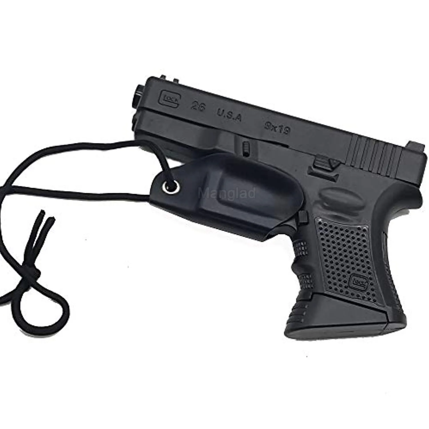 SkyCity триггер защитная кобура черный с Паракордом Подходит Glock 17,18, 19,22, 23,24, 26,27, 31,32, 34,35 поясная упаковка