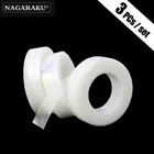Ресницы для наращивания NAGARAKU 3 шт., полиэтиленовые дышащие, антиаллергенные, легкая в разрыве, лучше, чем бумажные