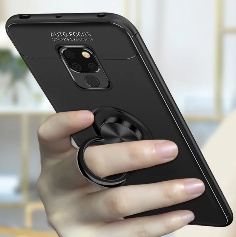 Магнитный автомобильный чехол P30 для Huawei Mate 40 30 Pro P40 Lite Nova 30i 7i 20 Y8P матовый с