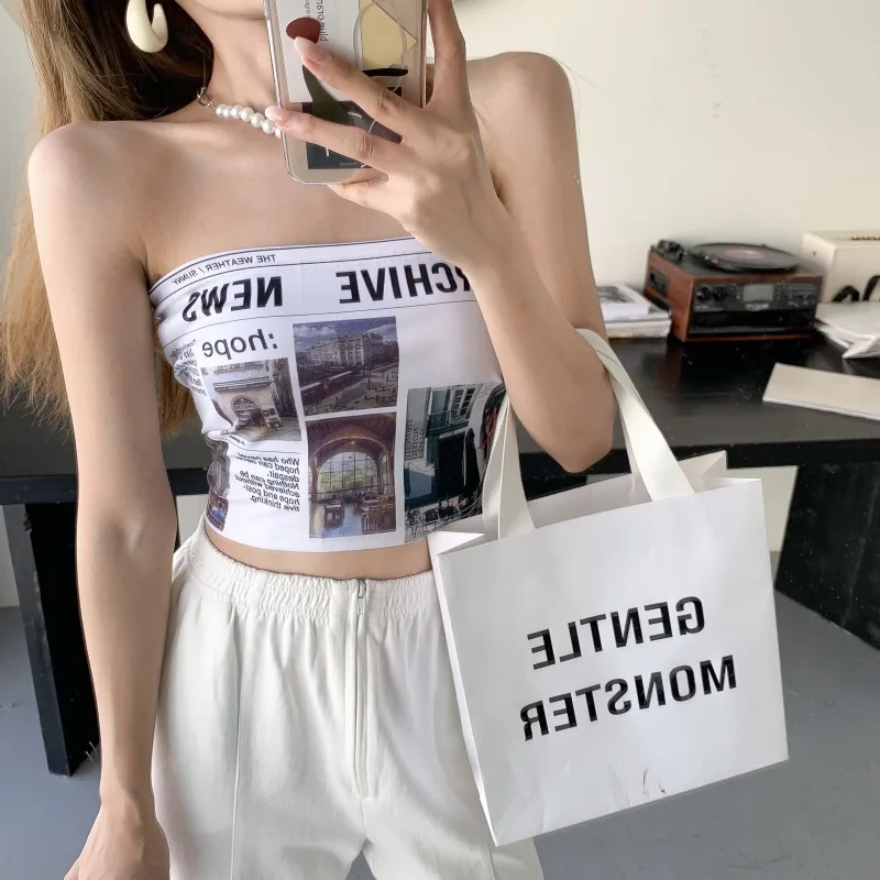 Ретро уличный буквы изображение строчкой для похудения застежкой-молнией на