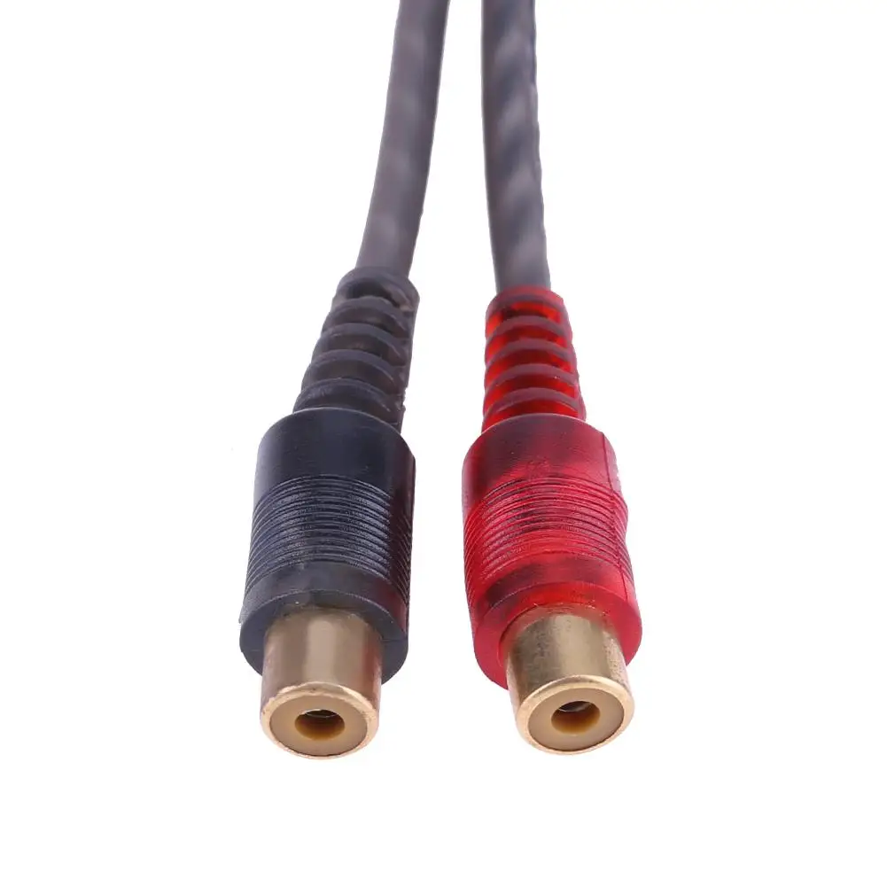 1 шт. 30 см RCA штекер на 2 разъем OFC разветвитель Кабель для автомобильной